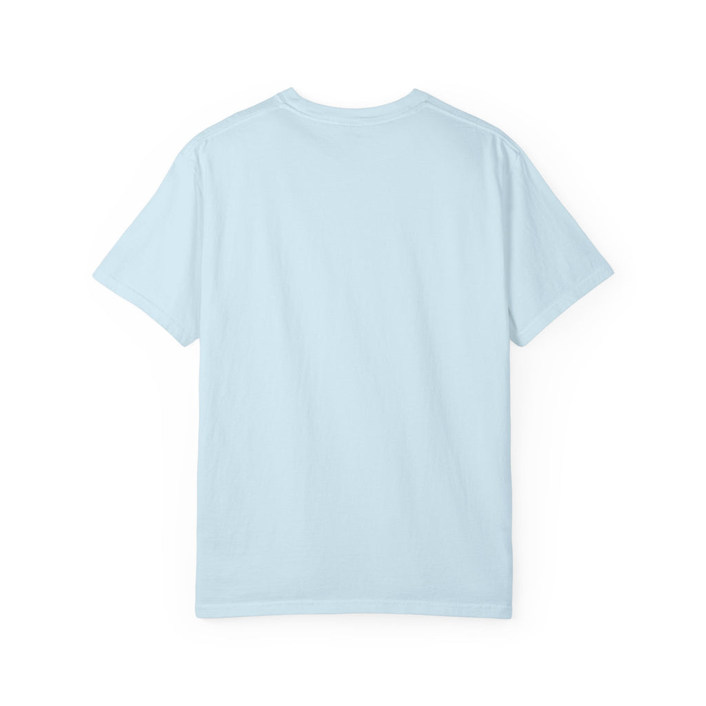 Comfort Colors, Mushroom and Daisy Pocket T-Shirt, Cute Nature Kawaii Tee,  Unisex Garment-Dyed Tee, Flower Lover Shirt