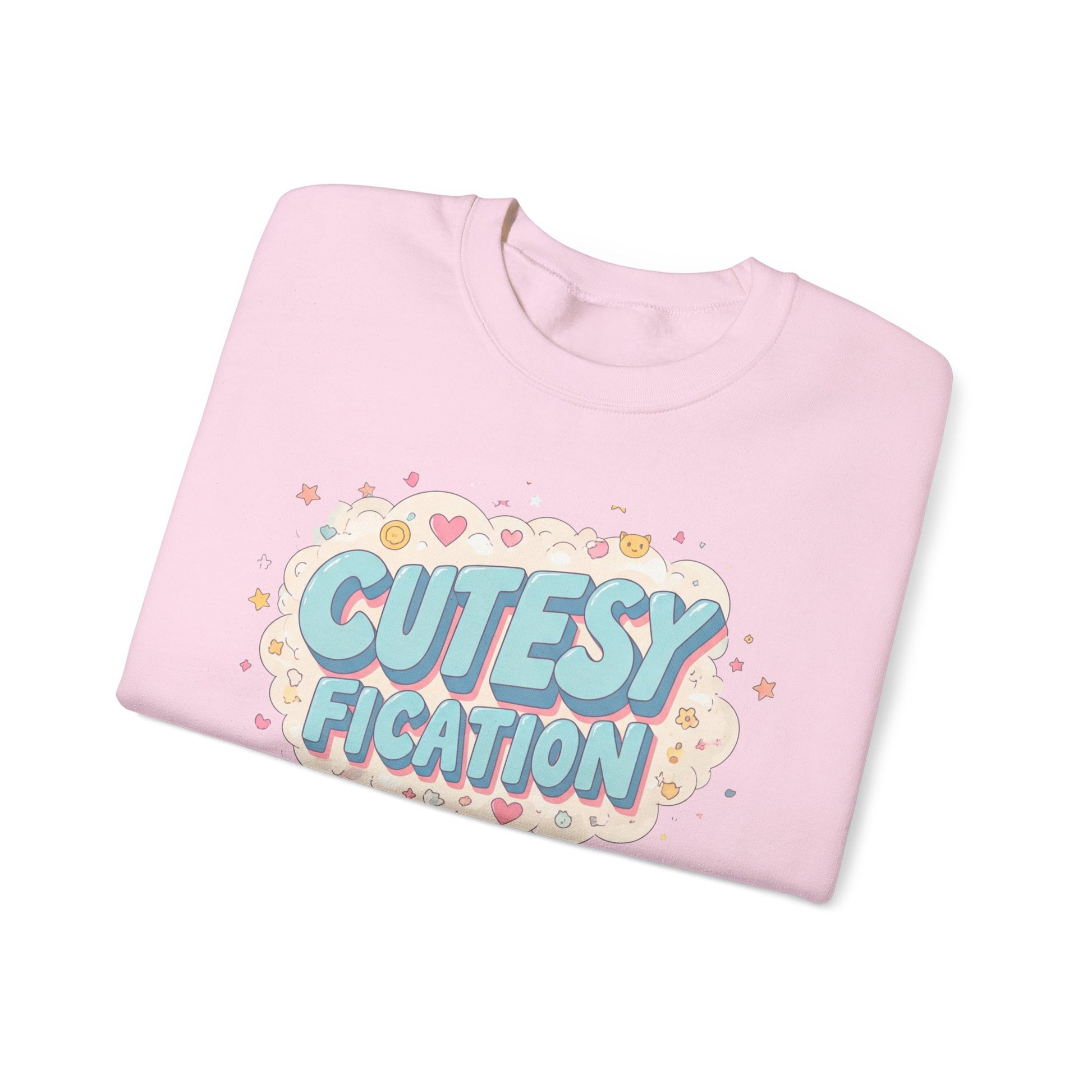 Cutesyfication, Embroidered Funny Wifey Sweatshirt, Boyfriend Gift for Her, Trendy Crewneck Pullover, Unisex Sweatshirt