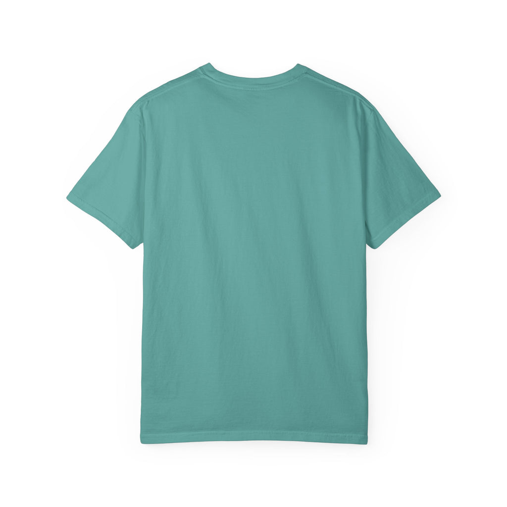 Comfort Colors, Mushroom and Daisy Pocket T-Shirt, Cute Nature Kawaii Tee,  Unisex Garment-Dyed Tee, Flower Lover Shirt