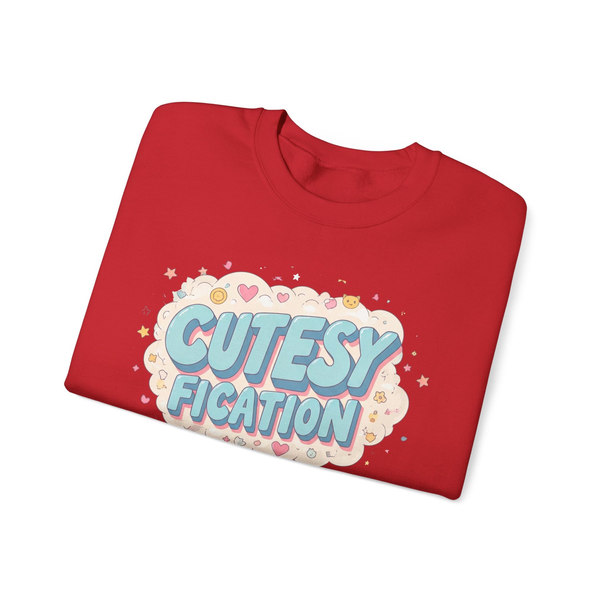 Cutesyfication, Embroidered Funny Wifey Sweatshirt, Boyfriend Gift for Her, Trendy Crewneck Pullover, Unisex Sweatshirt