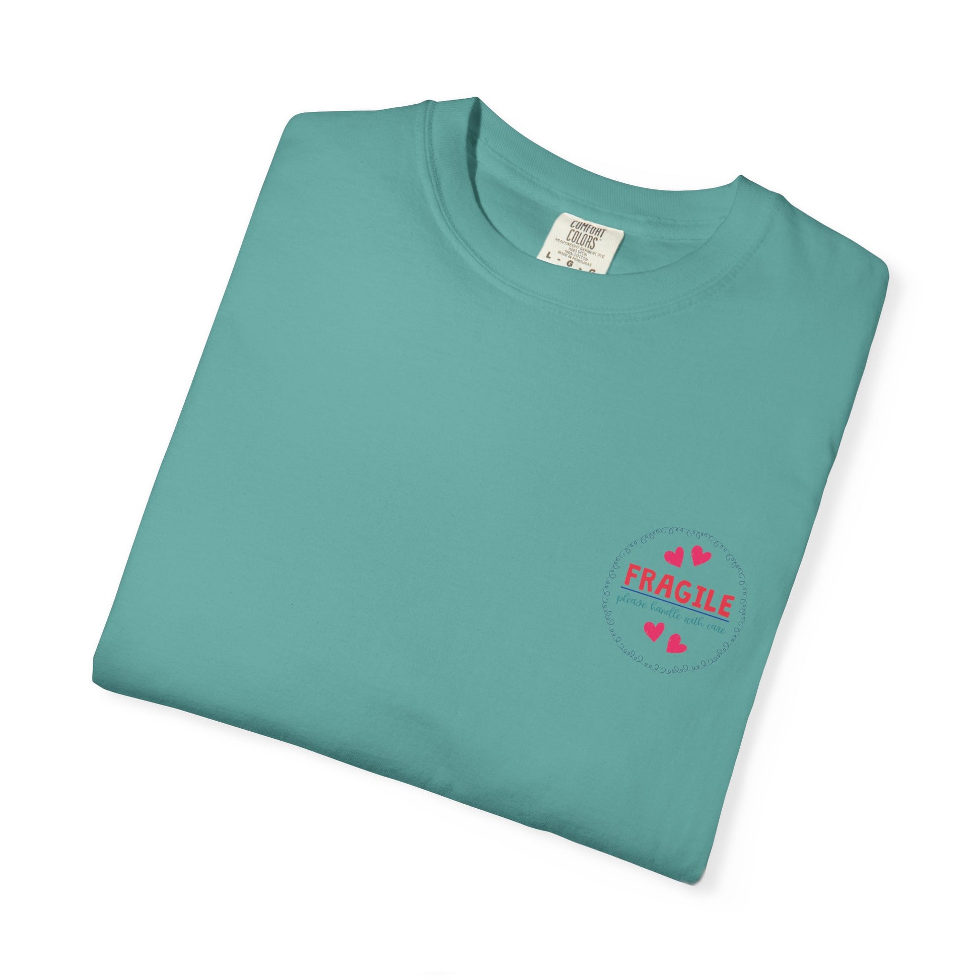 Comfort Colors® Fragile Handle with Care Feminist Shirt, Unisex Tee, RGB Quote Apparel, Women Power Gift, Gender Equality Top