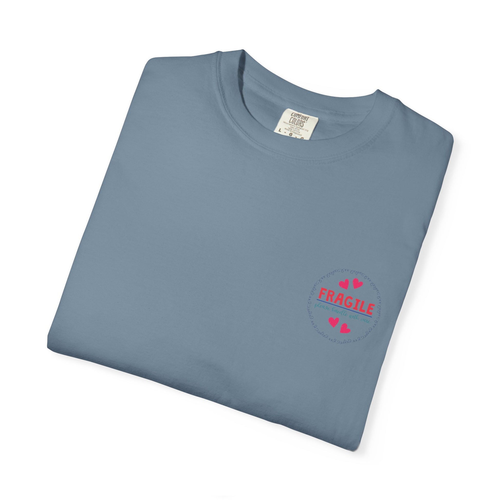 Comfort Colors® Fragile Handle with Care Feminist Shirt, Unisex Tee, RGB Quote Apparel, Women Power Gift, Gender Equality Top