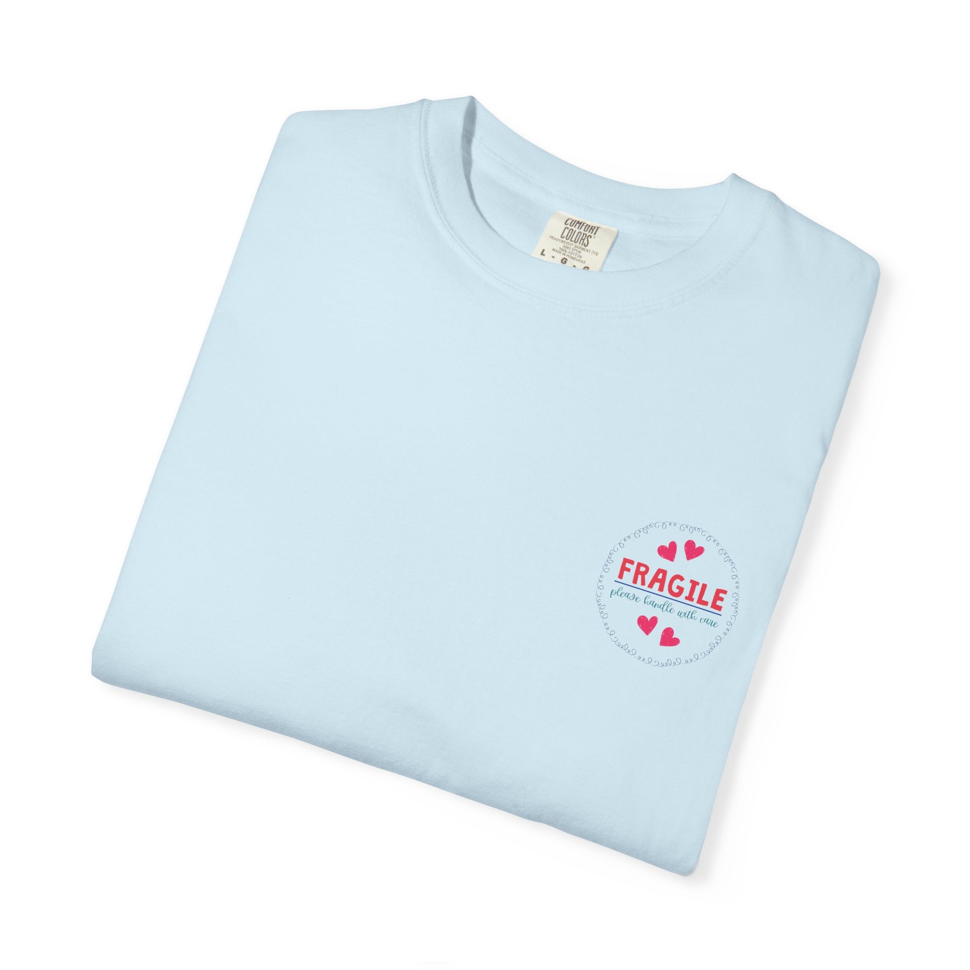 Comfort Colors® Fragile Handle with Care Feminist Shirt, Unisex Tee, RGB Quote Apparel, Women Power Gift, Gender Equality Top