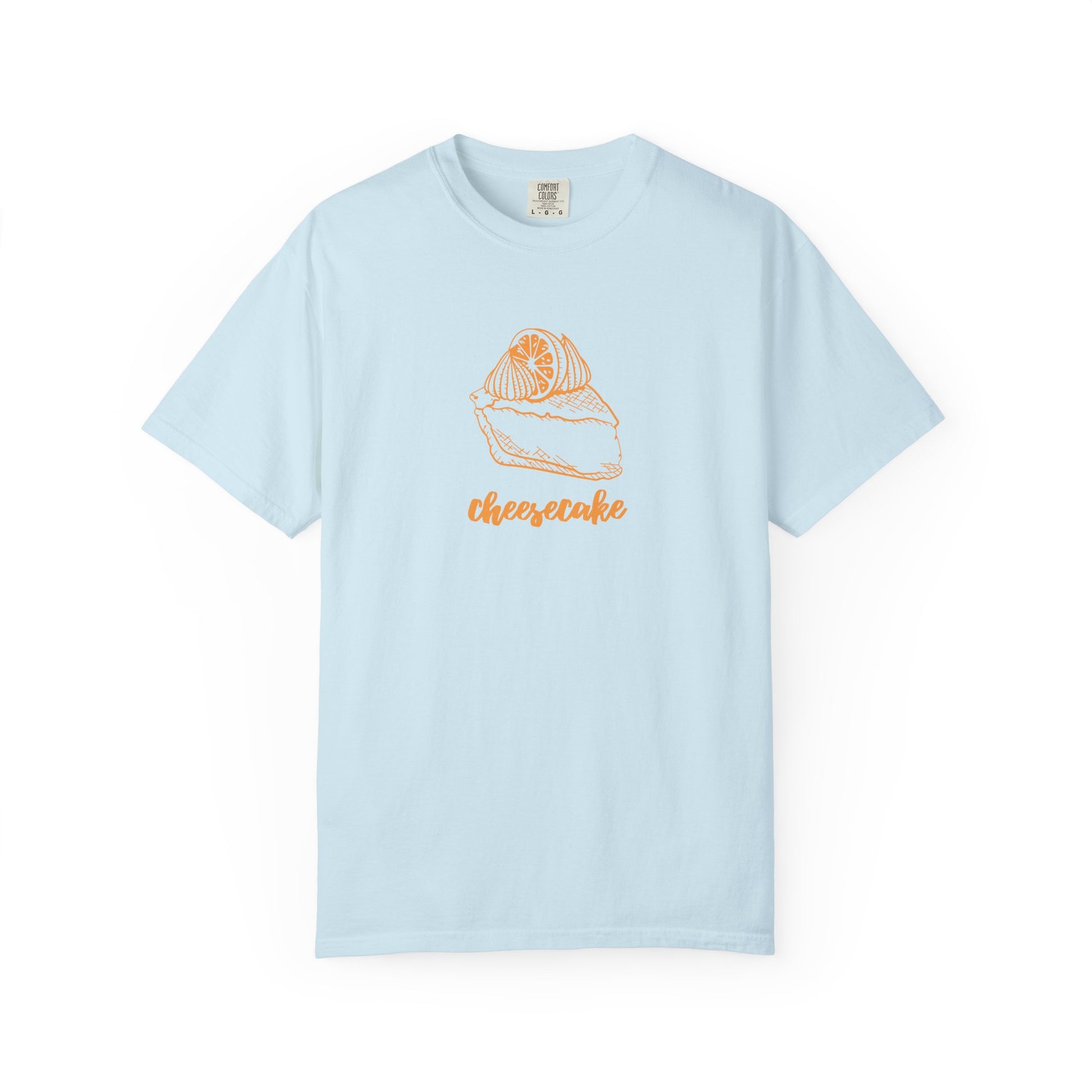 Comfort Colors® Cheesecake T-Shirt - Sweet Foodie Graphic Tee, Foodie Graphic Shirt, Dessert Fan Tee, Baking Gift Shirt, Kitchen Lover