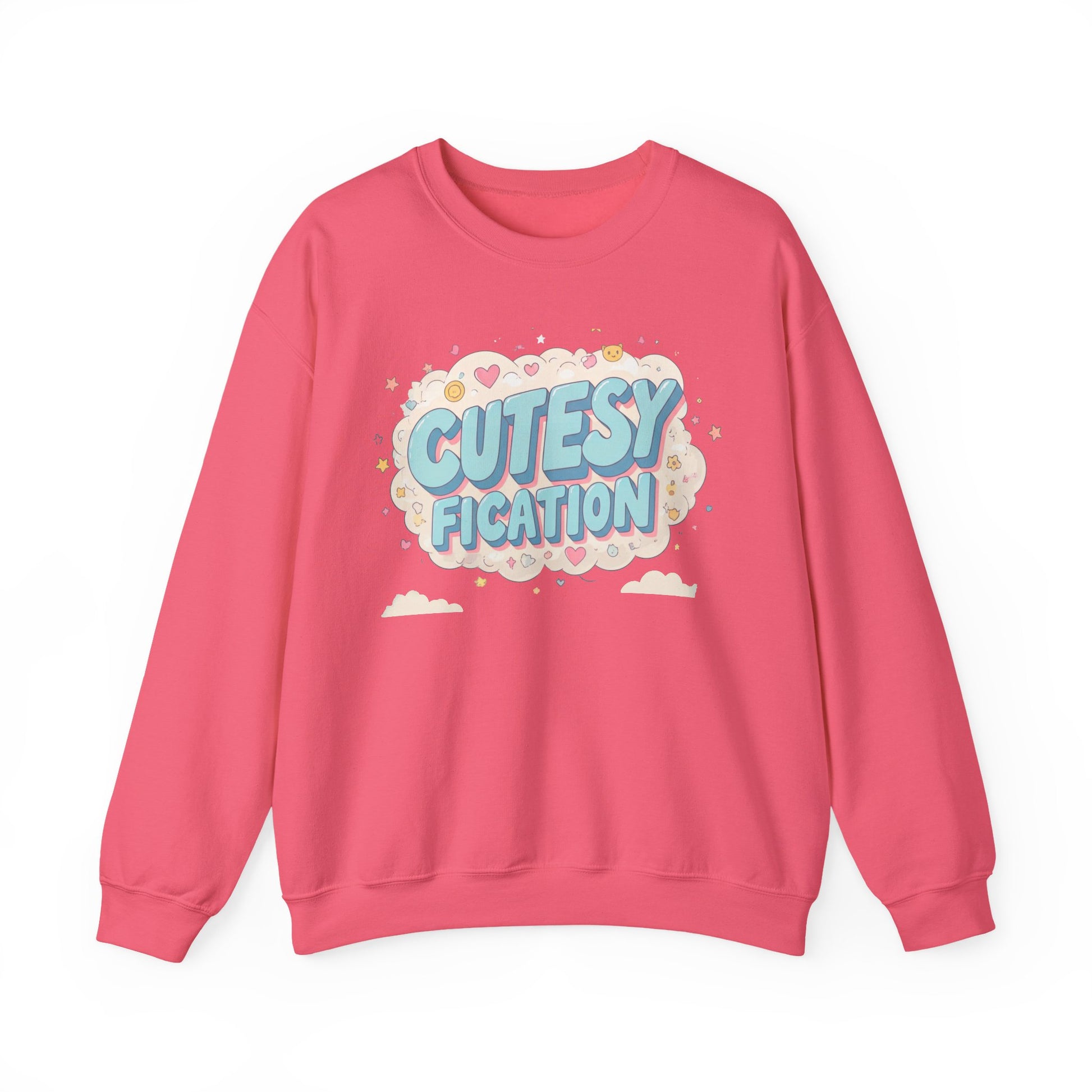 Cutesyfication, Embroidered Funny Wifey Sweatshirt, Boyfriend Gift for Her, Trendy Crewneck Pullover, Unisex Sweatshirt