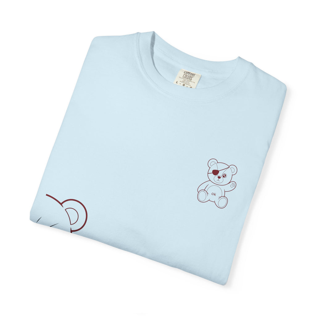 Comfort Colors® Pirate Teddy Bear T-Shirt - Cute Argh Graphic Tee, Pirate Teddy Bear Tee, Cute Graphic Tee, Teddy Bear Lover Gift, Argh