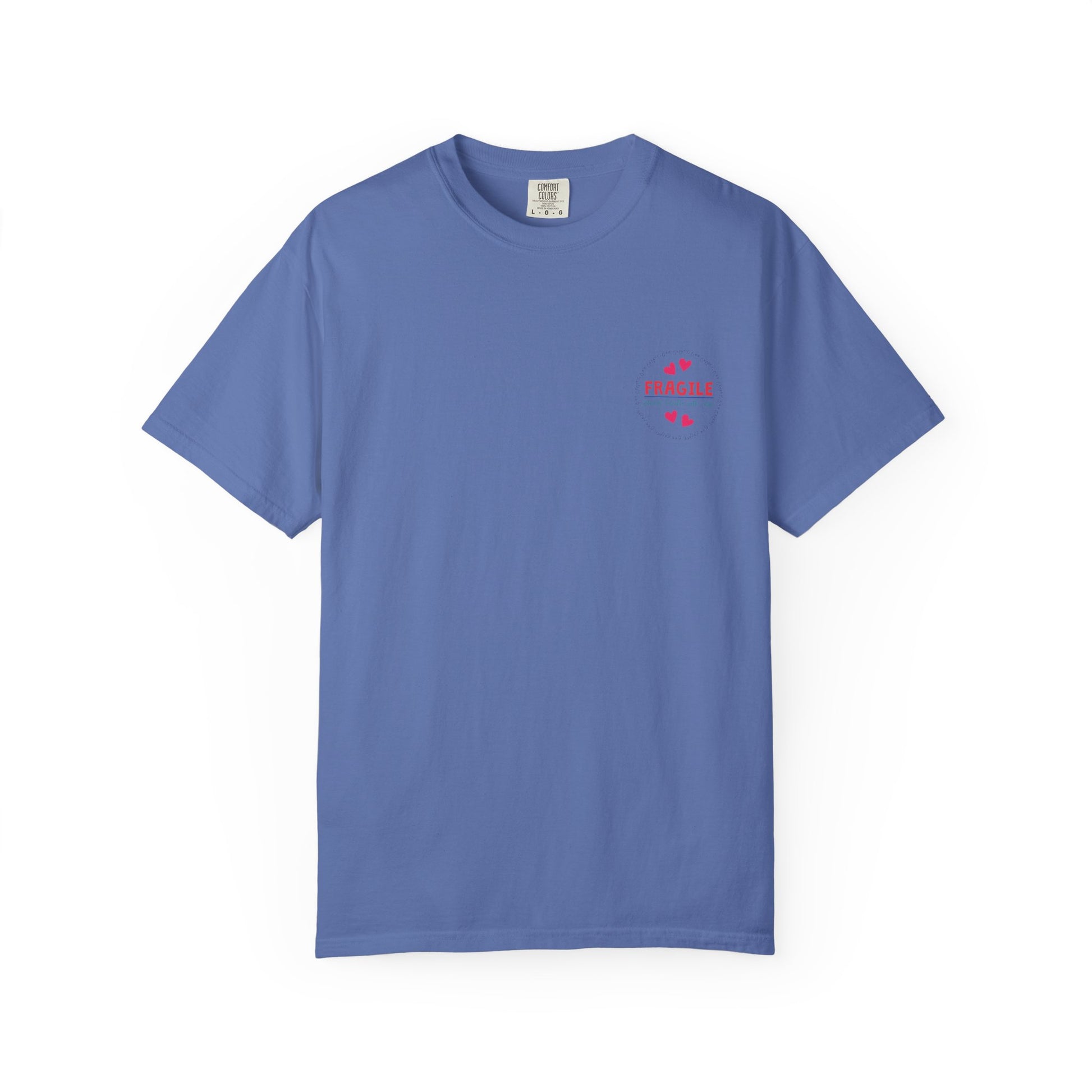Comfort Colors® Fragile Handle with Care Feminist Shirt, Unisex Tee, RGB Quote Apparel, Women Power Gift, Gender Equality Top