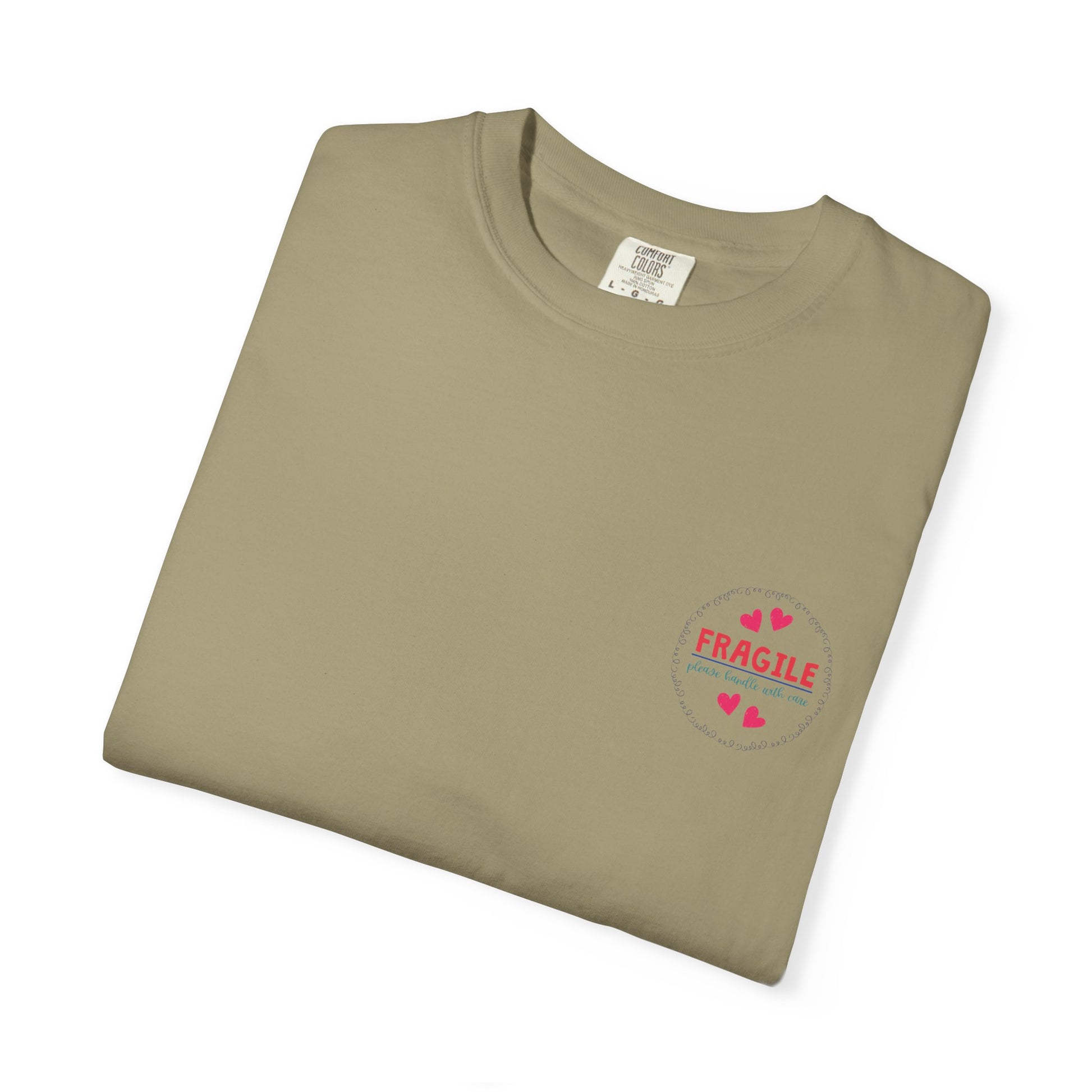 Comfort Colors® Fragile Handle with Care Feminist Shirt, Unisex Tee, RGB Quote Apparel, Women Power Gift, Gender Equality Top