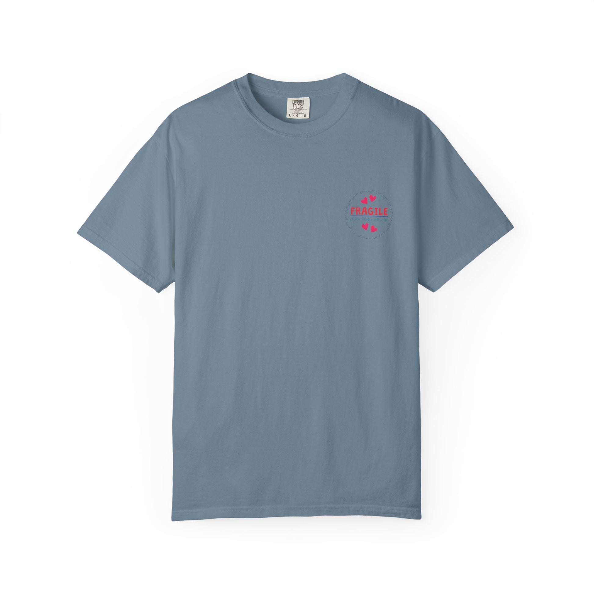 Comfort Colors® Fragile Handle with Care Feminist Shirt, Unisex Tee, RGB Quote Apparel, Women Power Gift, Gender Equality Top