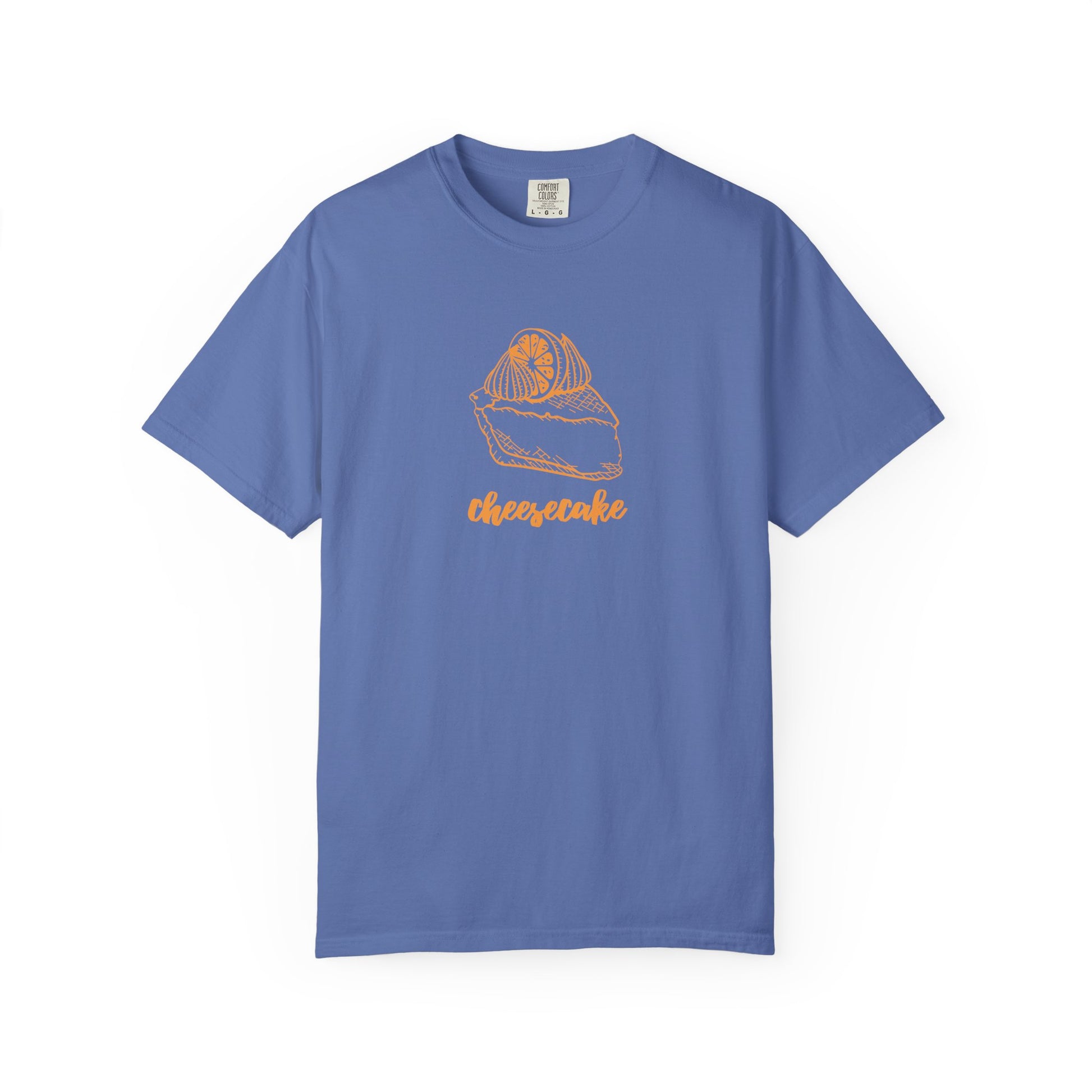 Comfort Colors® Cheesecake T-Shirt - Sweet Foodie Graphic Tee, Foodie Graphic Shirt, Dessert Fan Tee, Baking Gift Shirt, Kitchen Lover