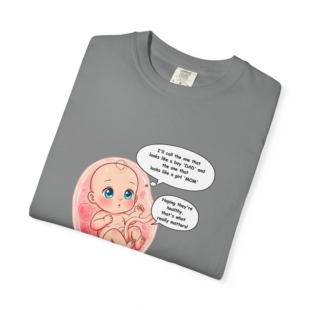 Comfort Colors® Baby in Womb T-Shirt - Cute Pregnancy Announcement Tee, Unisex Tee, Gender Neutral Shirt, Maternity Apparel, Expecting Mom