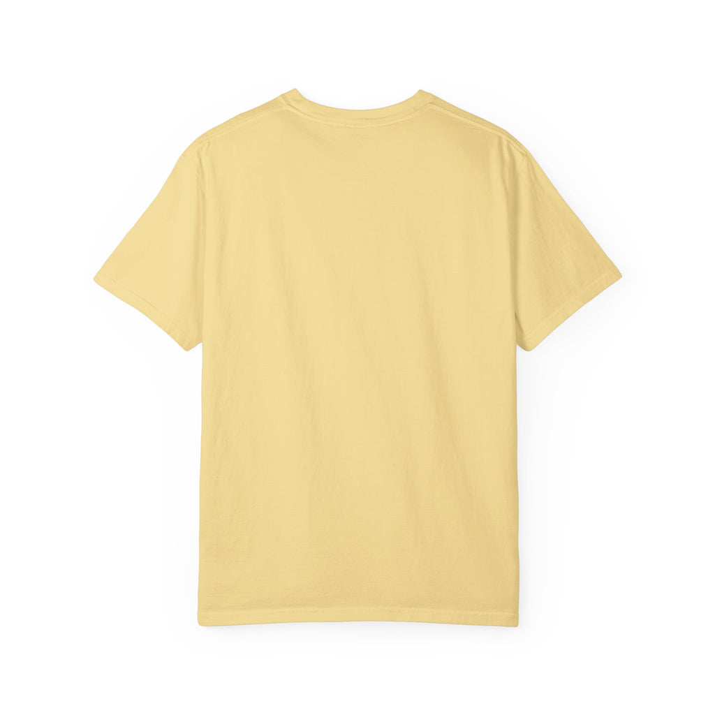 Comfort Colors, Mushroom and Daisy Pocket T-Shirt, Cute Nature Kawaii Tee,  Unisex Garment-Dyed Tee, Flower Lover Shirt