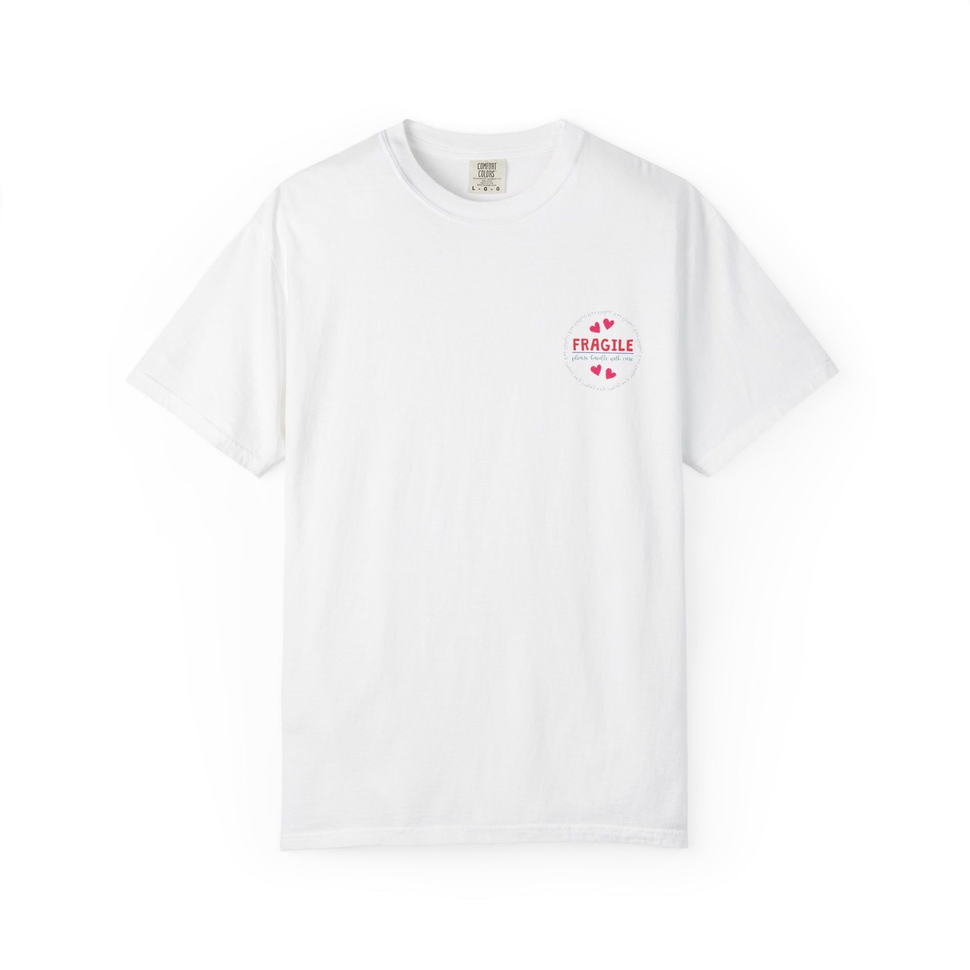 Comfort Colors® Fragile Handle with Care Feminist Shirt, Unisex Tee, RGB Quote Apparel, Women Power Gift, Gender Equality Top