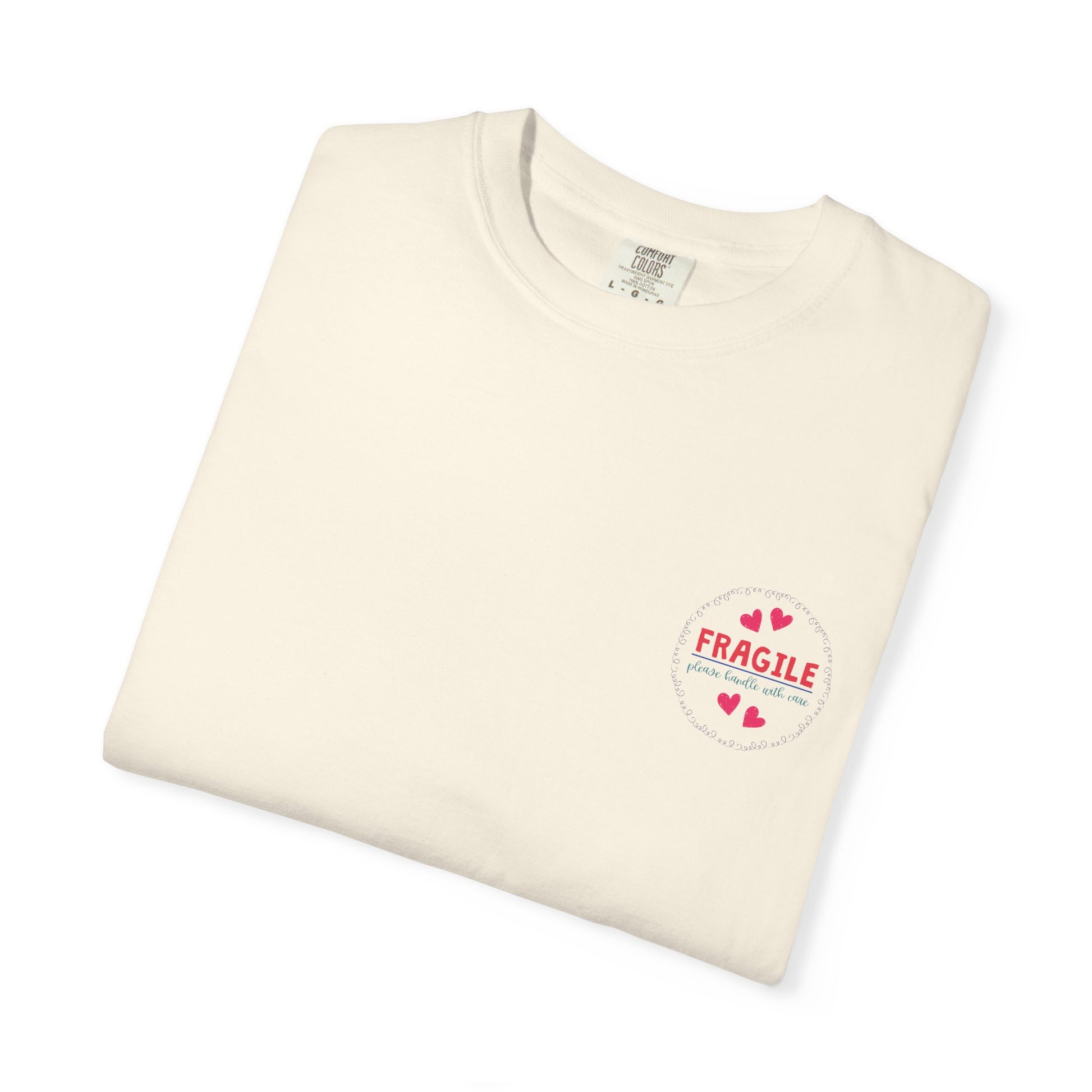 Comfort Colors® Fragile Handle with Care Feminist Shirt, Unisex Tee, RGB Quote Apparel, Women Power Gift, Gender Equality Top