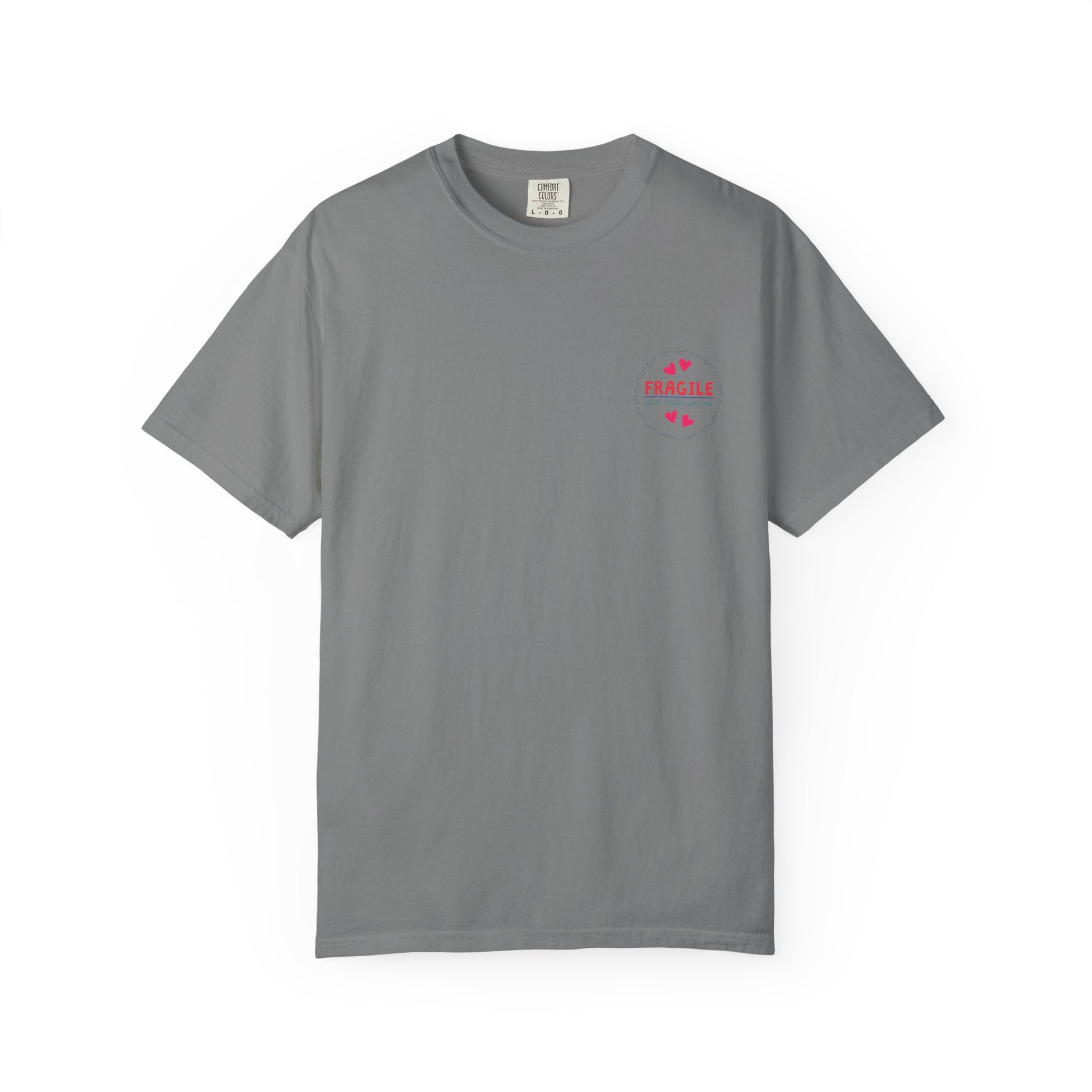 Comfort Colors® Fragile Handle with Care Feminist Shirt, Unisex Tee, RGB Quote Apparel, Women Power Gift, Gender Equality Top