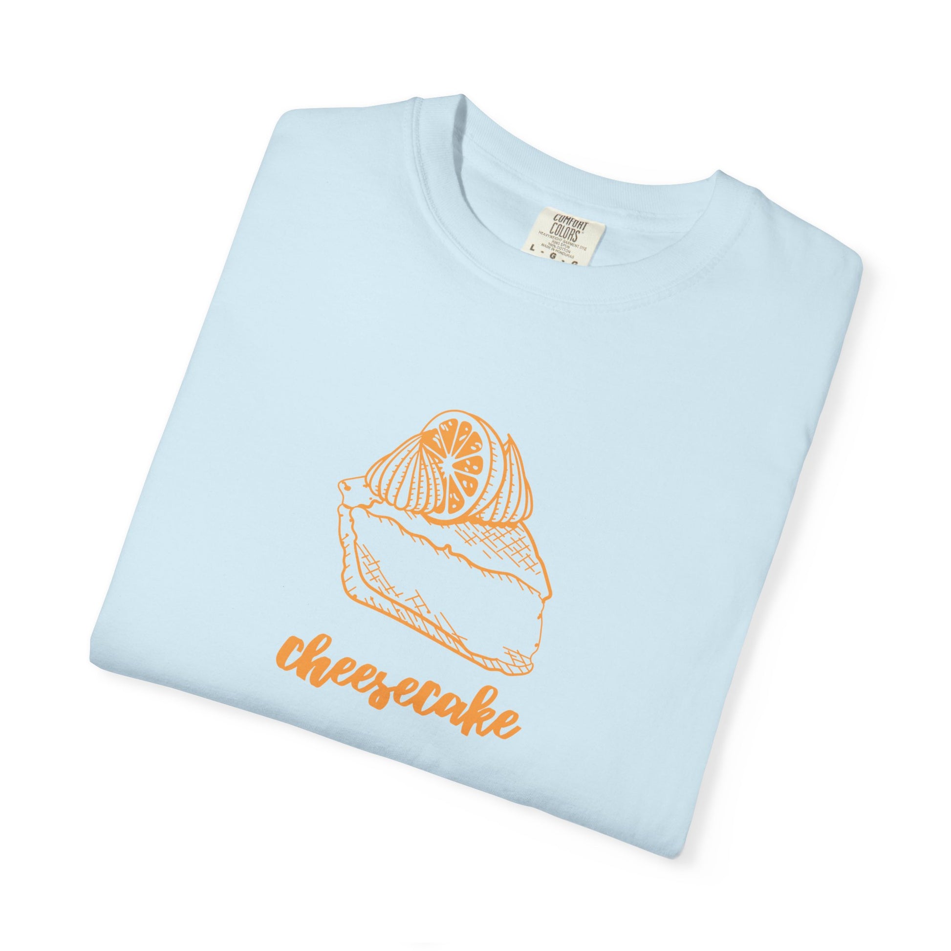 Comfort Colors® Cheesecake T-Shirt - Sweet Foodie Graphic Tee, Foodie Graphic Shirt, Dessert Fan Tee, Baking Gift Shirt, Kitchen Lover