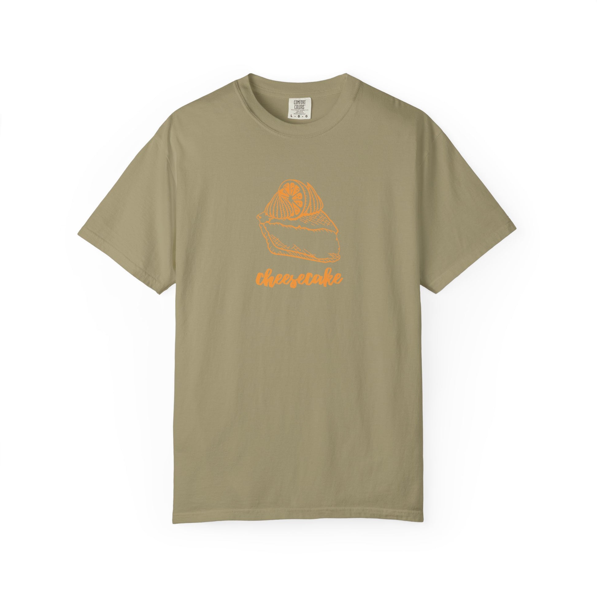 Comfort Colors® Cheesecake T-Shirt - Sweet Foodie Graphic Tee, Foodie Graphic Shirt, Dessert Fan Tee, Baking Gift Shirt, Kitchen Lover