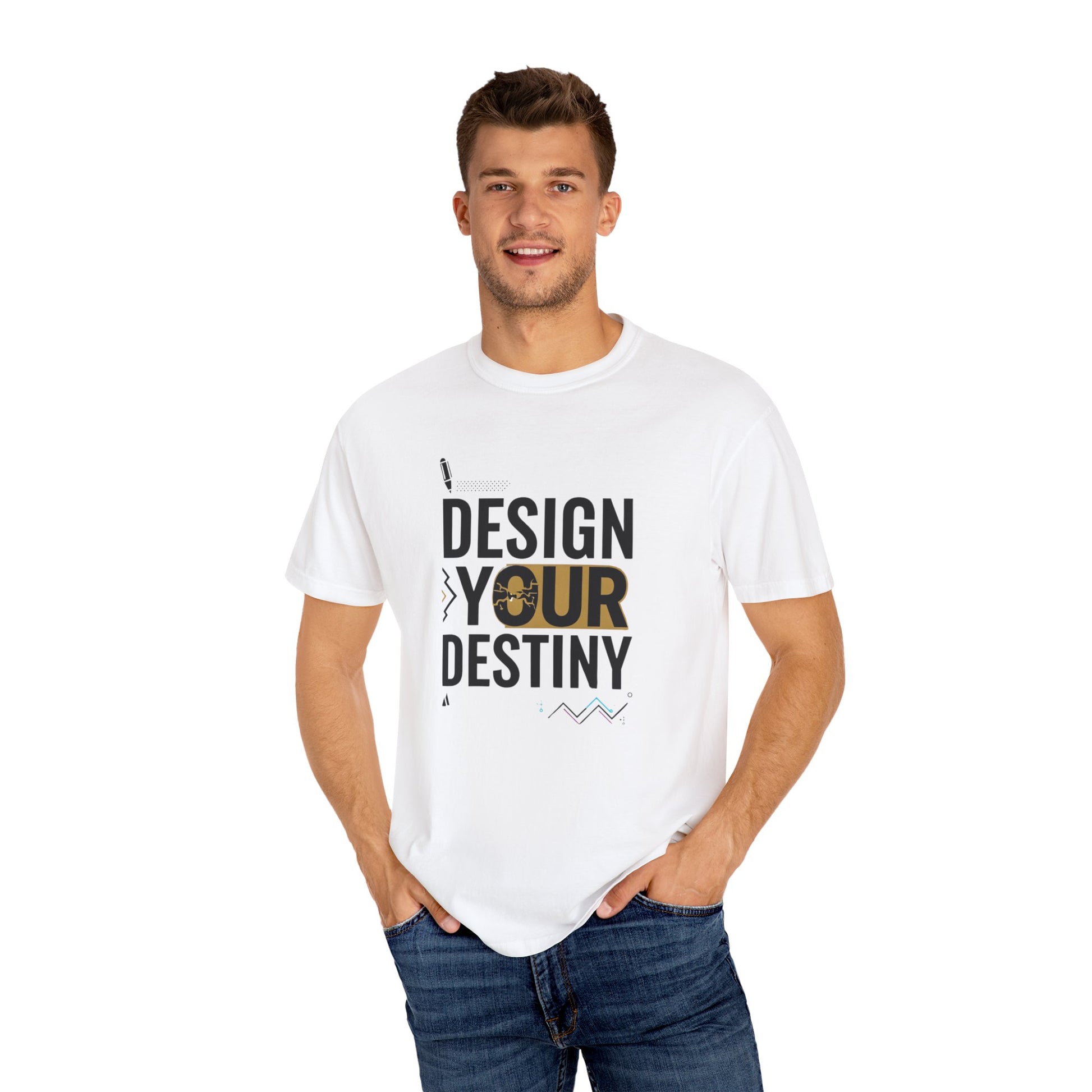 Design Your Destiny Motivational Unisex T-Shirt, Gift for Her, Valentines Gift, Inspirational Tee, Top Tee Shirt, Positive Vibes Shirt,