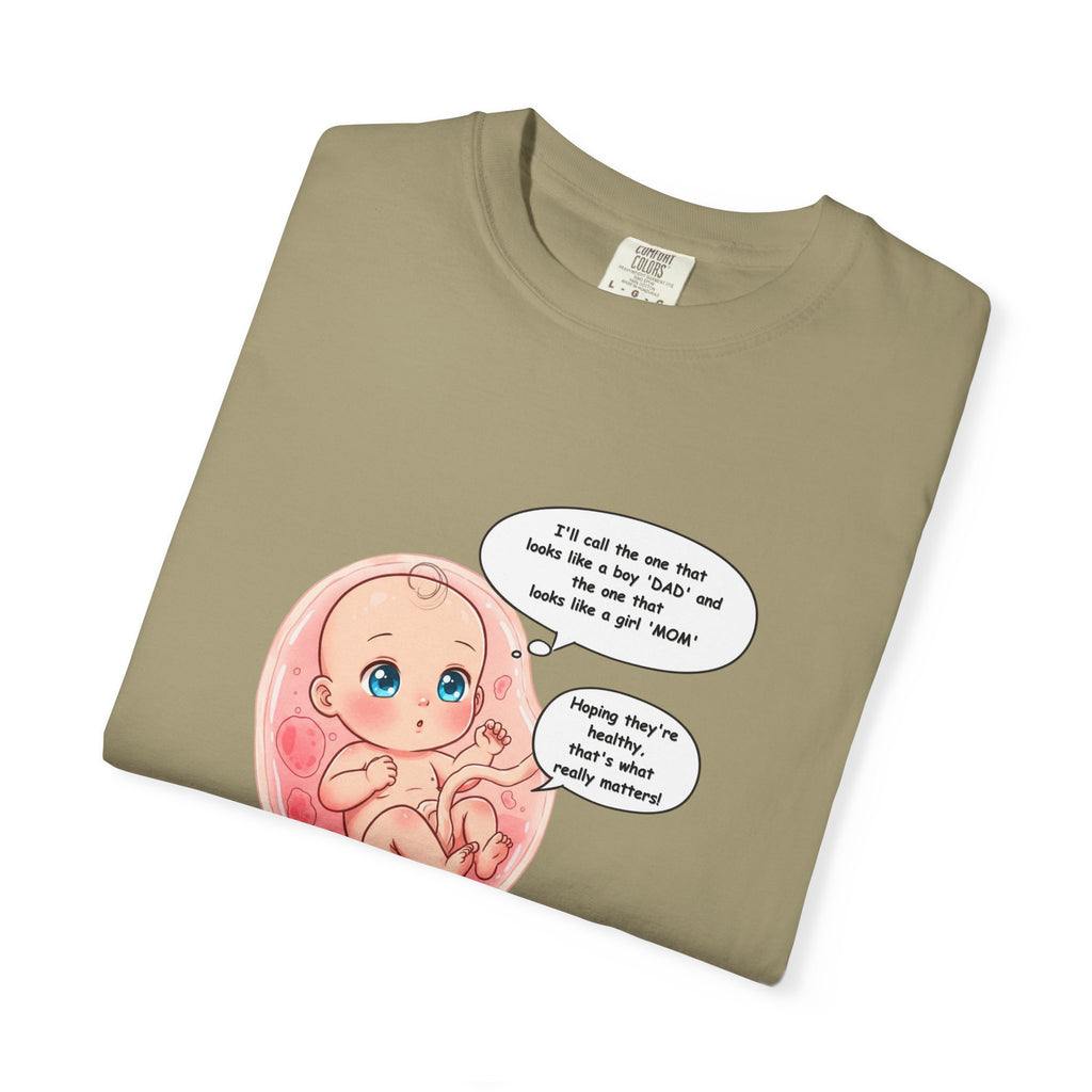 Comfort Colors® Baby in Womb T-Shirt - Cute Pregnancy Announcement Tee, Unisex Tee, Gender Neutral Shirt, Maternity Apparel, Expecting Mom
