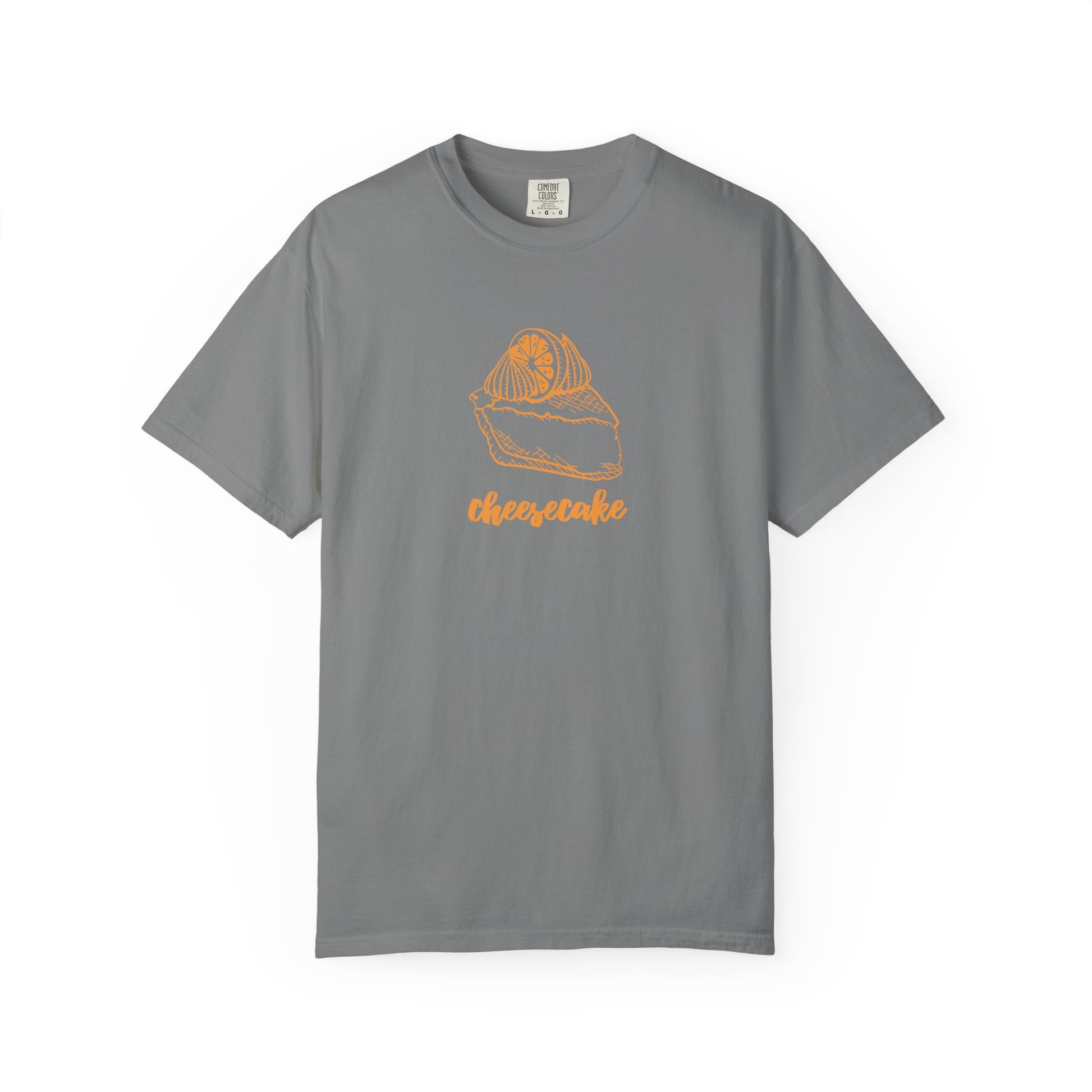 Comfort Colors® Cheesecake T-Shirt - Sweet Foodie Graphic Tee, Foodie Graphic Shirt, Dessert Fan Tee, Baking Gift Shirt, Kitchen Lover