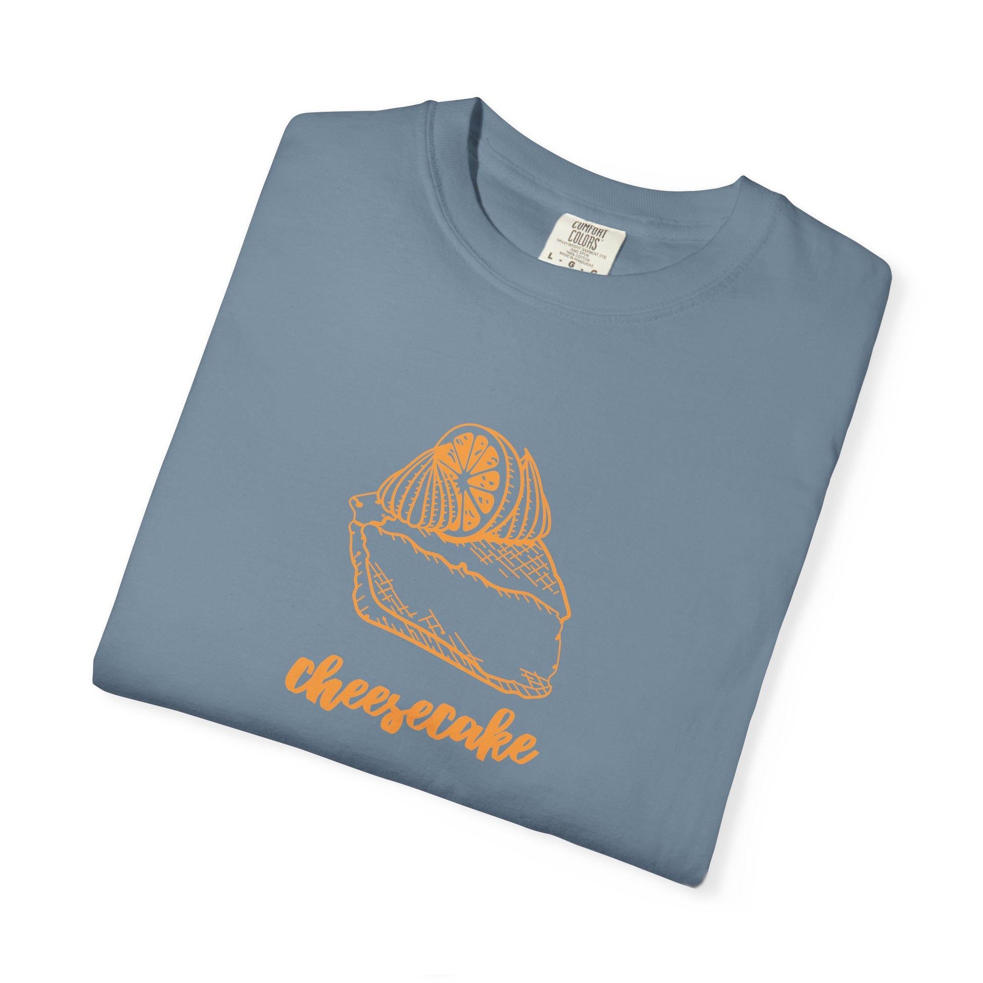 Comfort Colors® Cheesecake T-Shirt - Sweet Foodie Graphic Tee, Foodie Graphic Shirt, Dessert Fan Tee, Baking Gift Shirt, Kitchen Lover