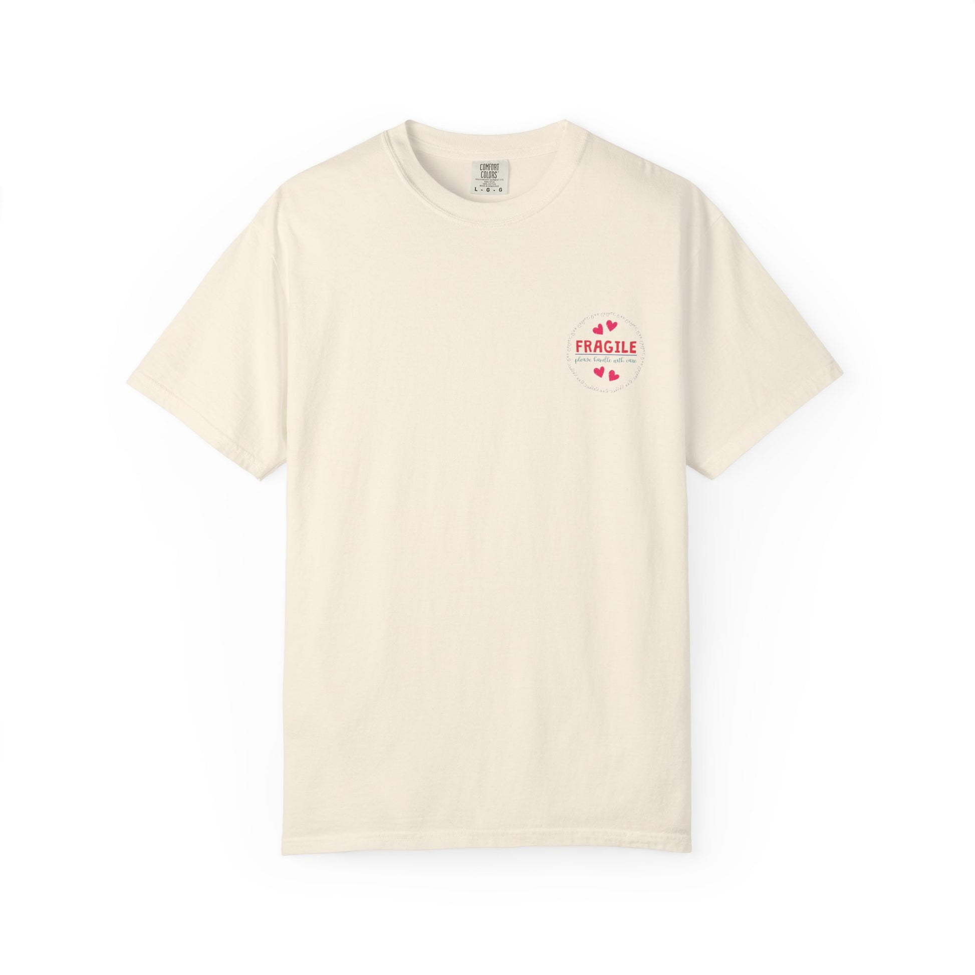 Comfort Colors® Fragile Handle with Care Feminist Shirt, Unisex Tee, RGB Quote Apparel, Women Power Gift, Gender Equality Top