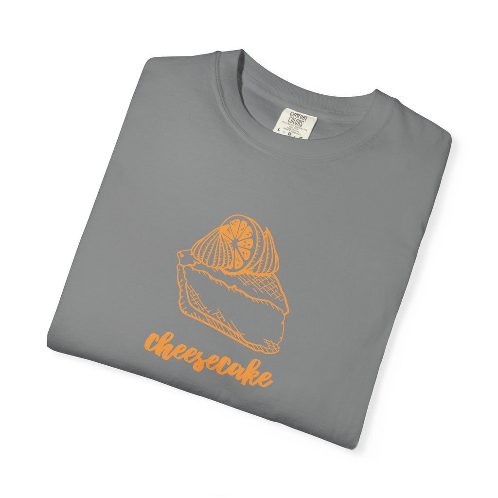 Comfort Colors® Cheesecake T-Shirt - Sweet Foodie Graphic Tee, Foodie Graphic Shirt, Dessert Fan Tee, Baking Gift Shirt, Kitchen Lover