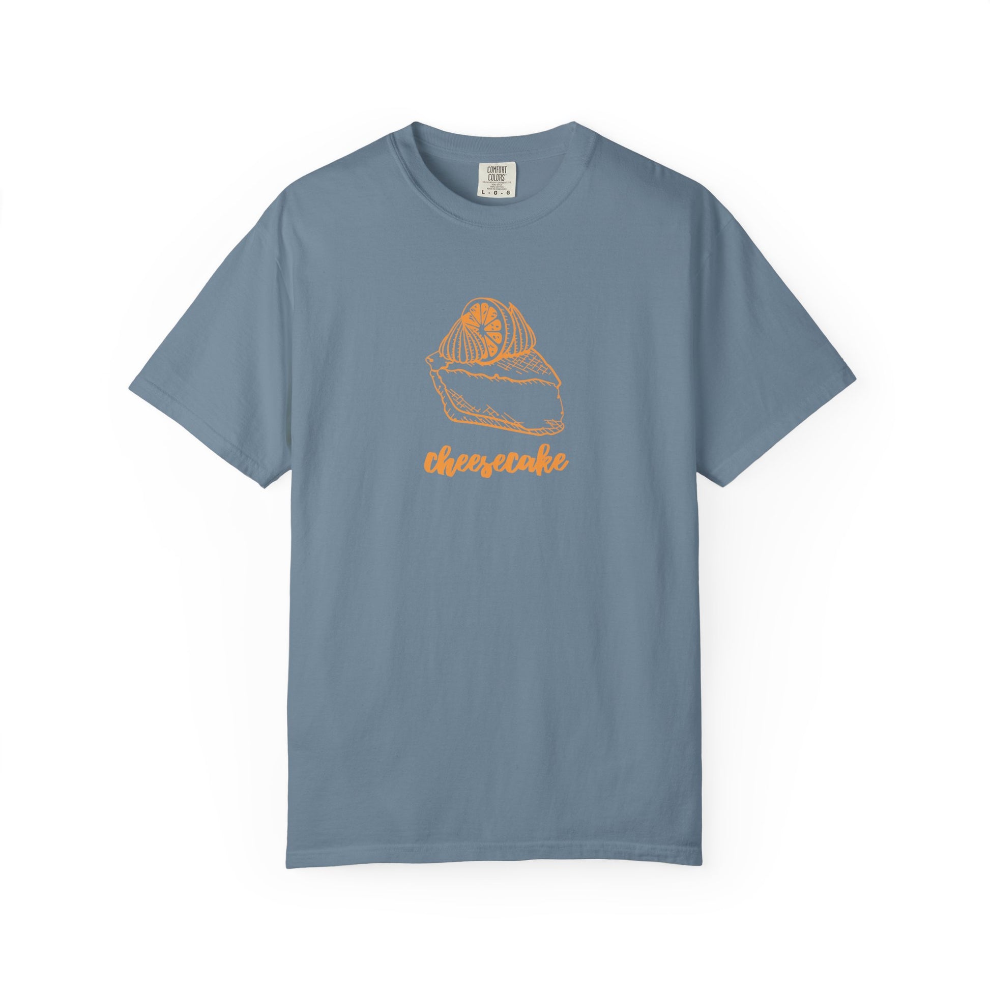 Comfort Colors® Cheesecake T-Shirt - Sweet Foodie Graphic Tee, Foodie Graphic Shirt, Dessert Fan Tee, Baking Gift Shirt, Kitchen Lover