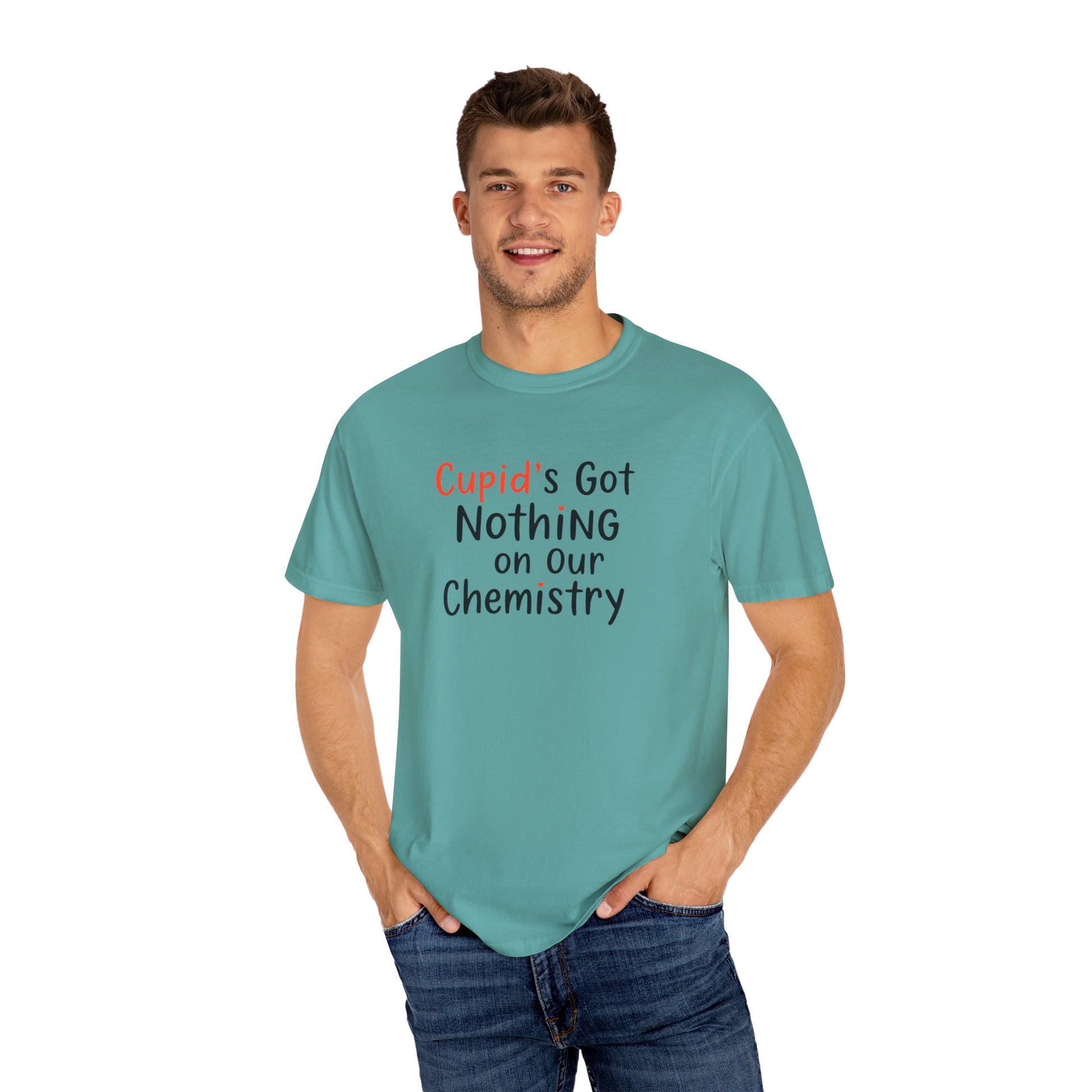 Couple Funny T-shirt, Cupid's Valentine Gift, Trendy Women's Tee, Unisex Graphic Shirt, Relationship Humor, Matching Couple Tee
