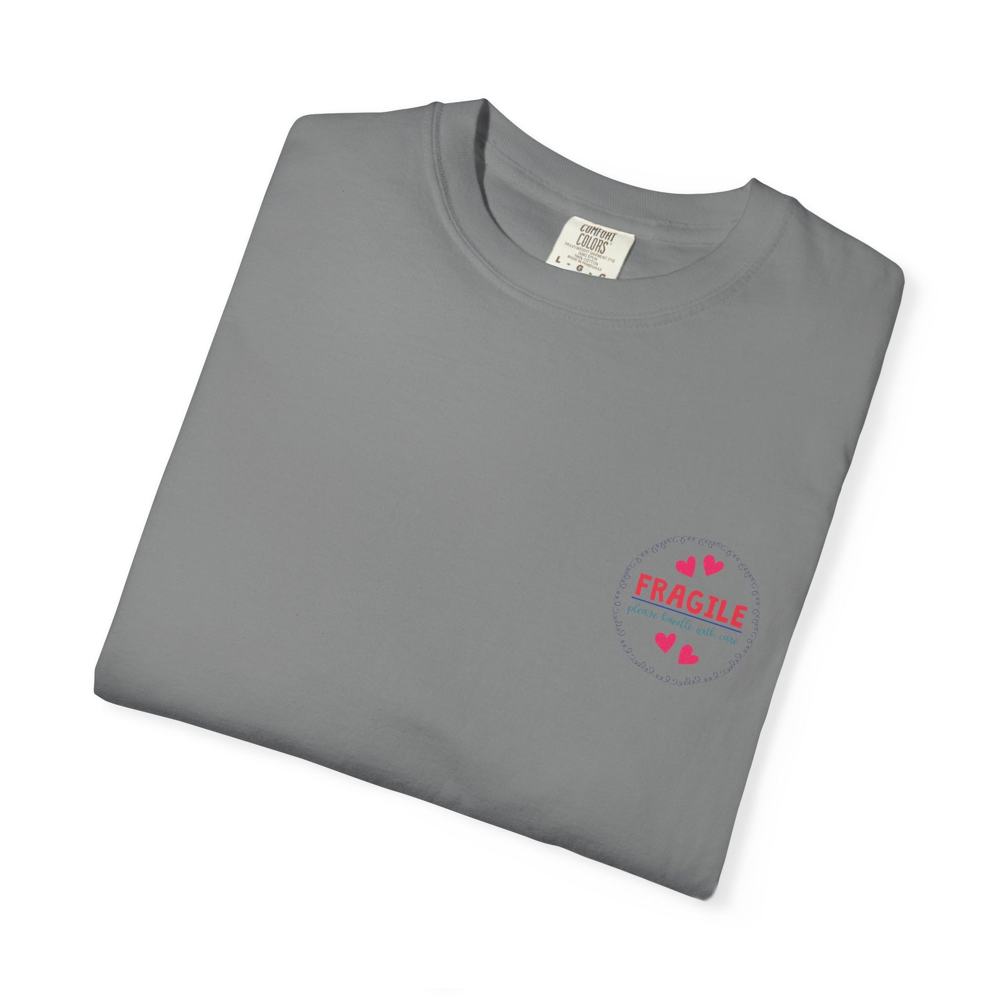 Comfort Colors® Fragile Handle with Care Feminist Shirt, Unisex Tee, RGB Quote Apparel, Women Power Gift, Gender Equality Top