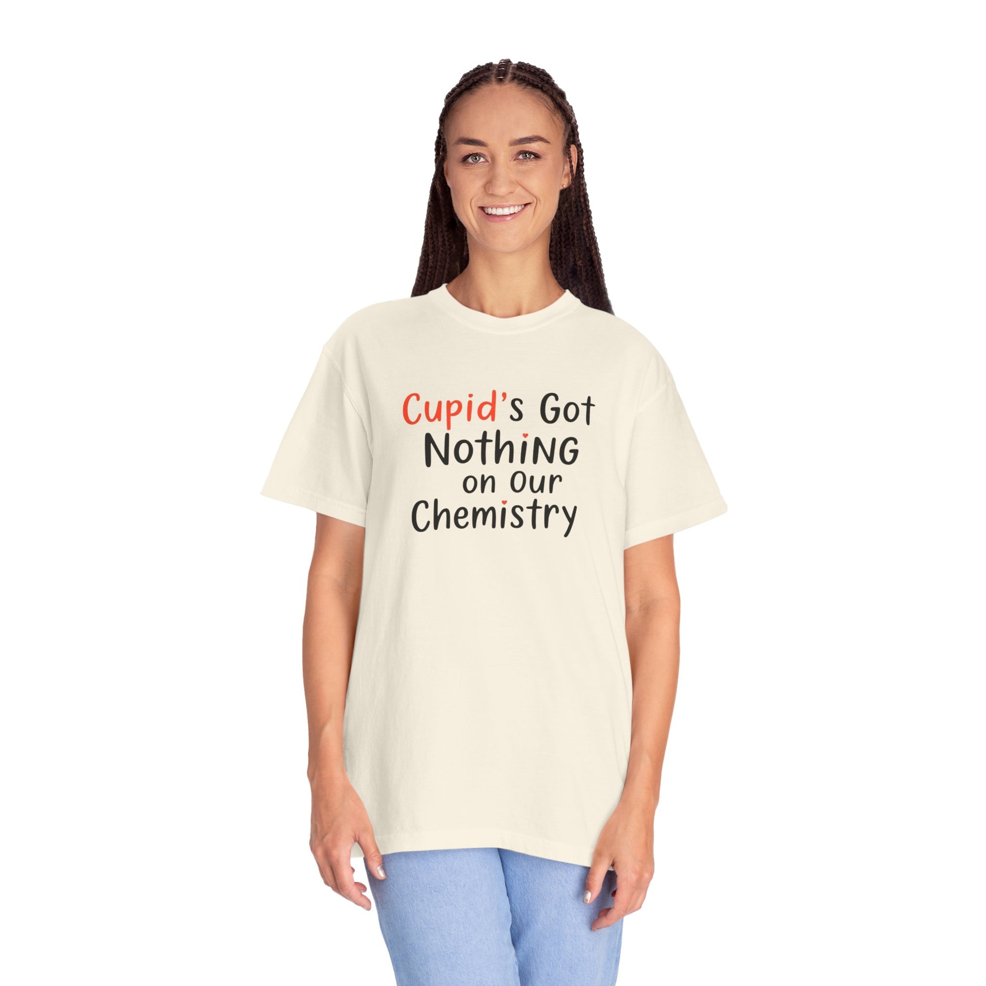 Couple Funny T-shirt, Cupid's Valentine Gift, Trendy Women's Tee, Unisex Graphic Shirt, Relationship Humor, Matching Couple Tee